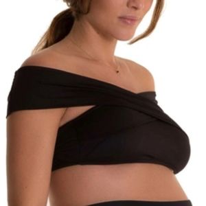 NEW Pez D'Or Maternity Lucia 2-Piece Swimsuit Bikini Large+XL
